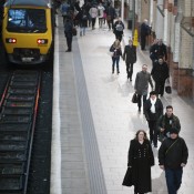 Train station platform