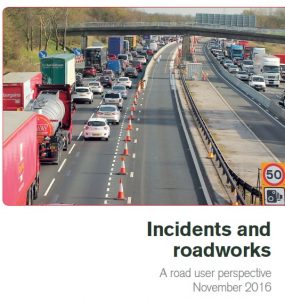 Incidents and delays report cover