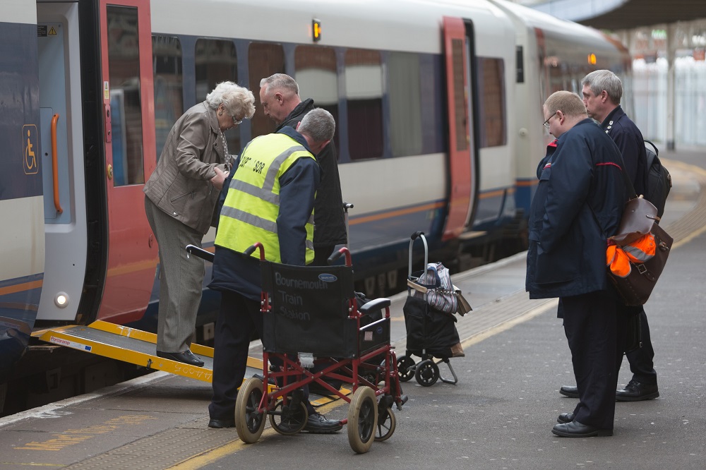 rail travel for disabled passengers