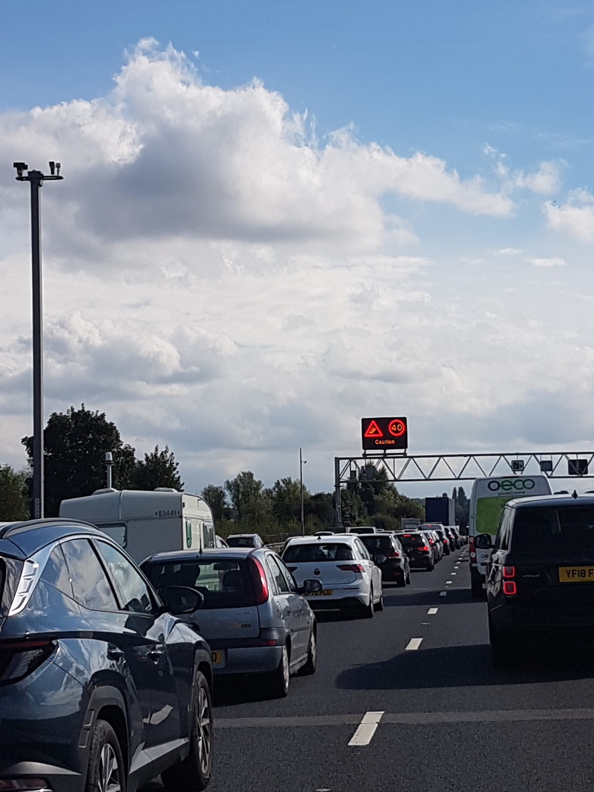 travel update on m1 southbound